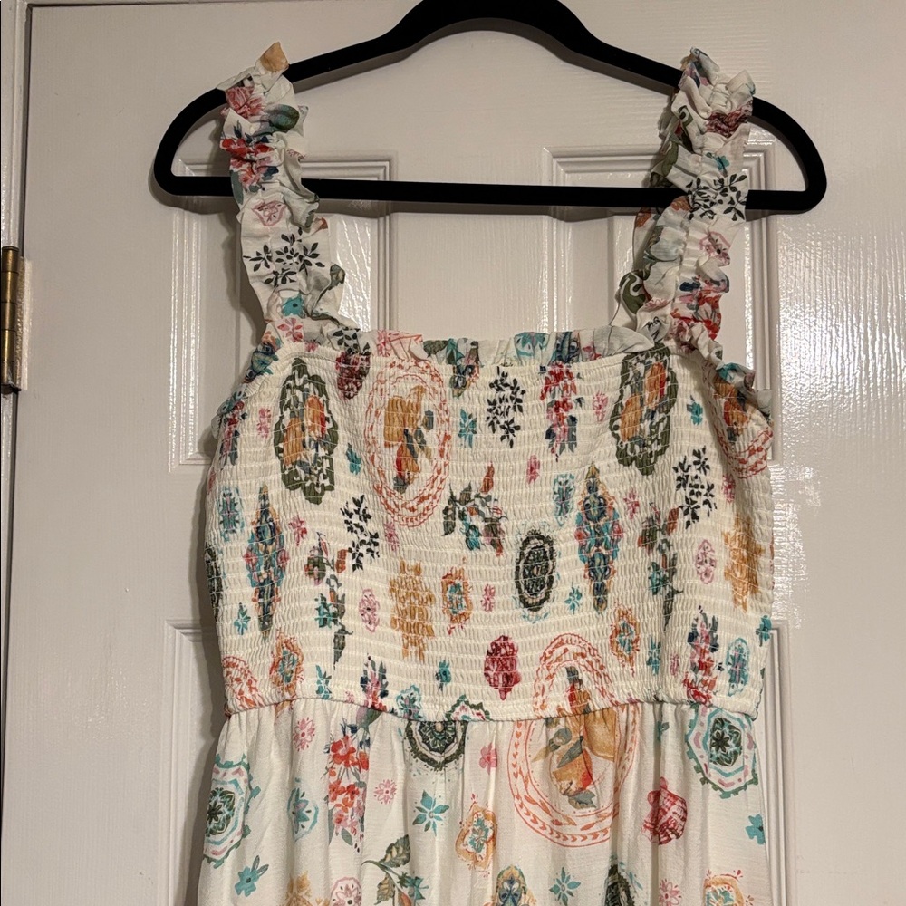 Mine Multicolor Floral Skirt